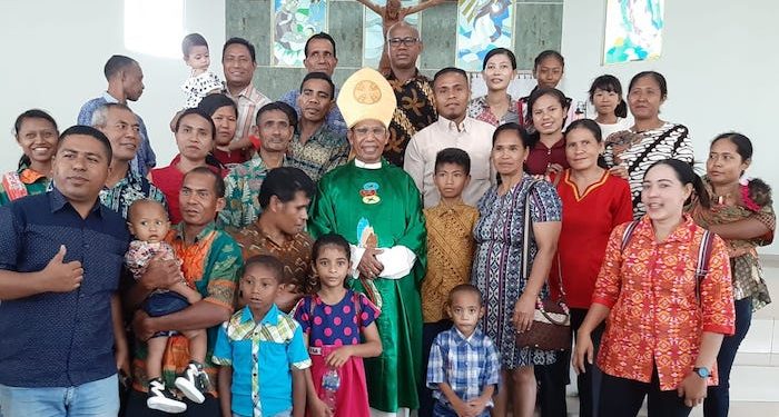 Mgr Dominikus Saku Pimpin Misa Penutupan Pertemuan KKP-PMP Regio Sumatera