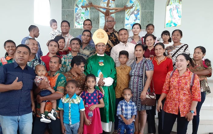 Mgr Dominikus Saku Pimpin Misa Penutupan Pertemuan KKP-PMP Regio Sumatera