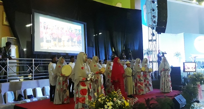 Saat Kumandang Kasidah Menggema di Pesparani Papua