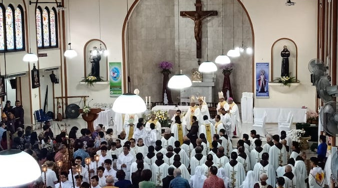 Misa Syukur 90 Tahun OFM, Tujuh Uskup Hadir