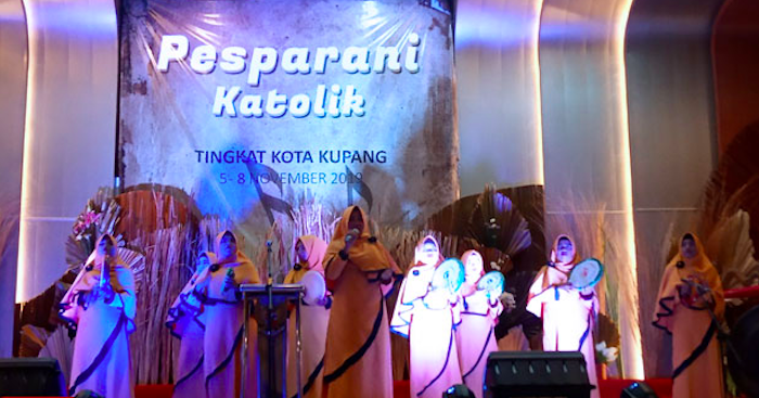 Umat Muslim Ikut Ramaikan Pembukaan Pesparani di Kupang