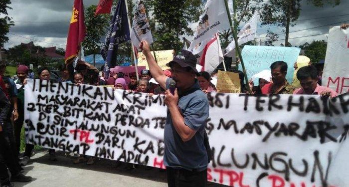 PMKRI di Sumatera Tuntut Bebaskan Masyarakat Adat yang Ditahan Karena Konflik dengan Perusahan Kayu
