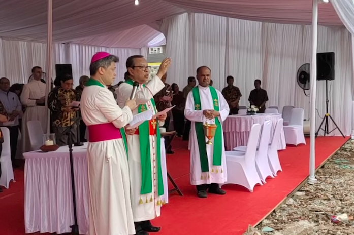 Pembangunan Gedung Baru 12 Lantai Milik KWI Telah Dimulai