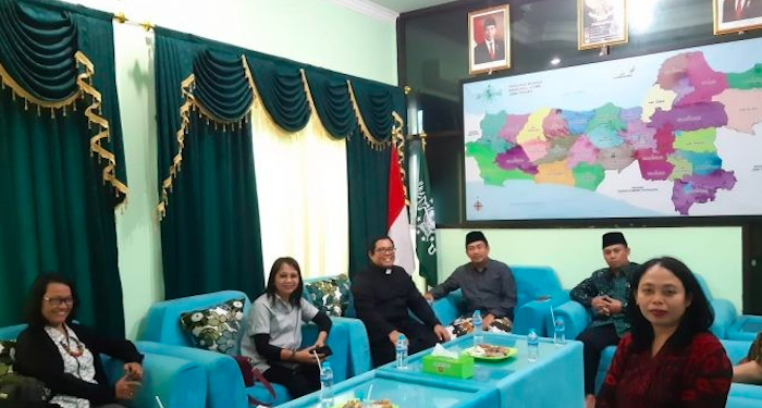 Komisi HAK Keuskupan Agung Semarang Silahturahmi ke Kantor NU Jawa Tengah