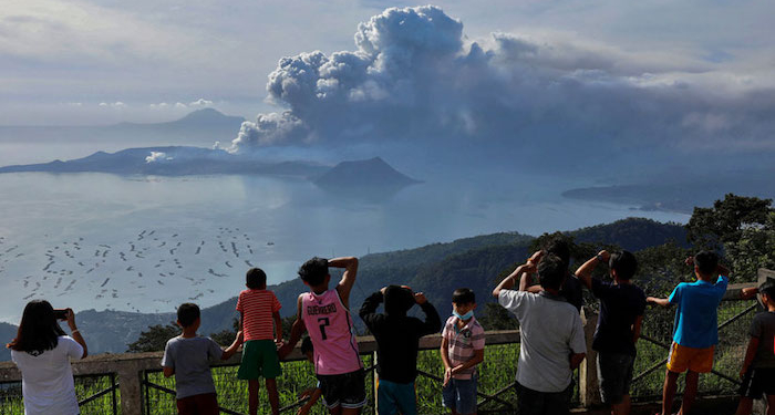 Gereja di Filipina Mobilisasi Bantuan untuk Korban Letusan Gunung Taal