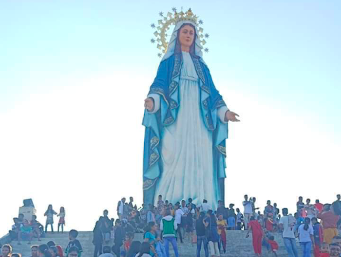 Patung Bunda Maria di NTT: Dibangun Pemerintah, Dikelola Gereja