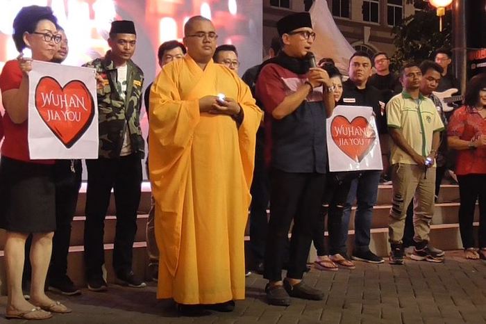 Warga Lintas Agama Gelar Aksi Kemanusiaan untuk Korban Virus Corona