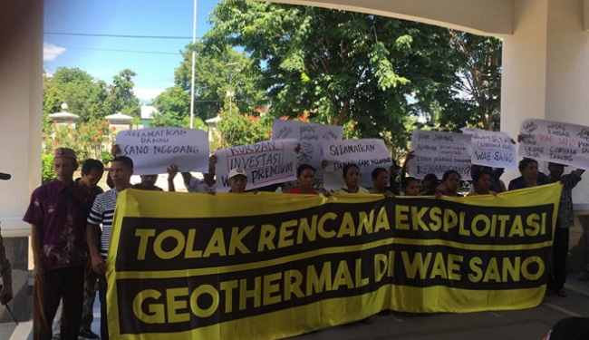 Didukung Gereja, Warga di Flores Surati Bank Dunia Terkait Proyek Geothermal yang Ancam Masa Depan Mereka