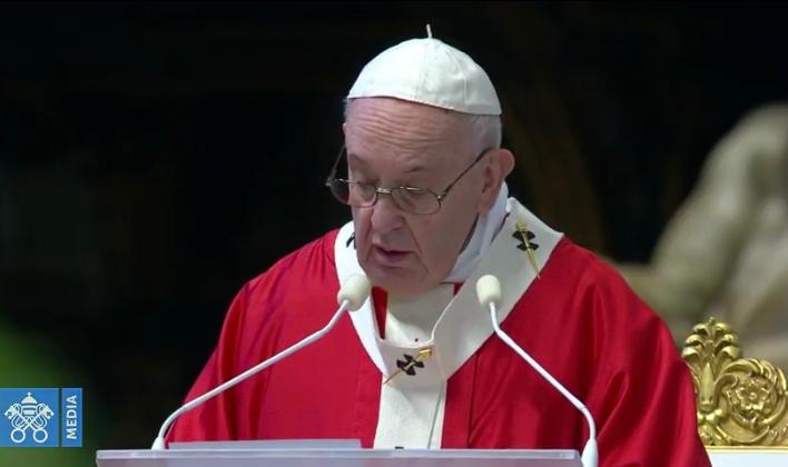 ‘Kalian Tidak Berjalan Sendiri,’ Kata Paus Fransiskus Saat Misa Minggu Palma