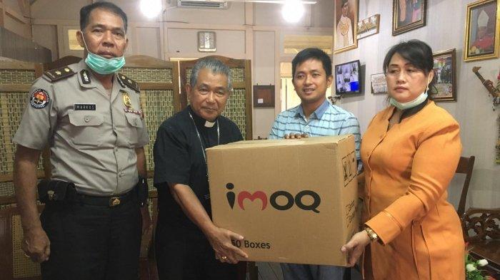 Keuskupan Agung Pontianak Kerja Sama dengan GP Anshor Galang Bantuan untuk Warga Terdampak Covid-19
