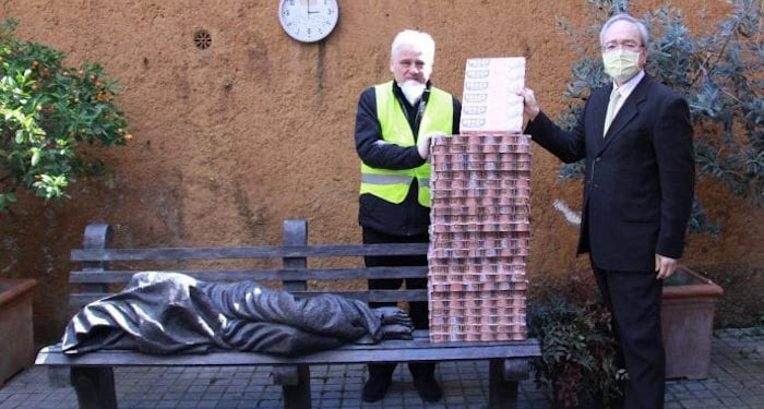 Taiwan Donasi Makanan dan Peralatan Medis untuk Vatikan