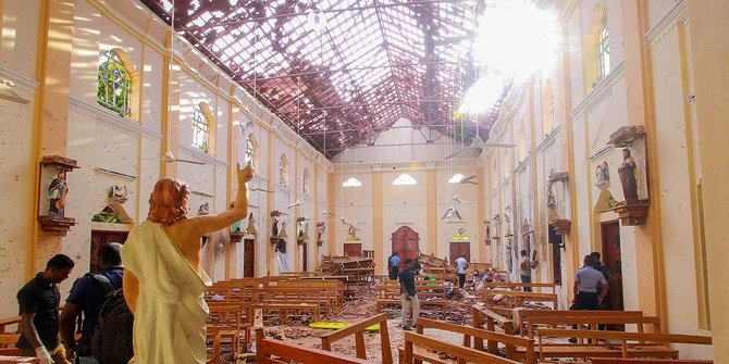 Kenang Insiden Bom Paskah Tahun Lalu, Gereja Katolik Sri Lanka Maafkan Pelaku