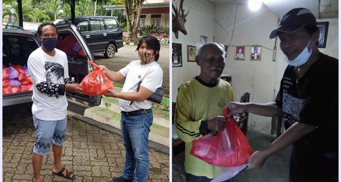 Pemuda Katolik di Kalsel Sumbang Sembako Bagi Warga Terdampak Covid-19