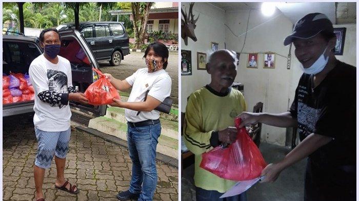 Pemuda Katolik di Kalsel Sumbang Sembako Bagi Warga Terdampak Covid-19