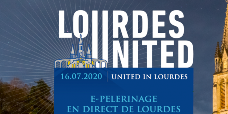Untuk Pertama Kalinya, Lourdes Adakan Ziarah Virtual