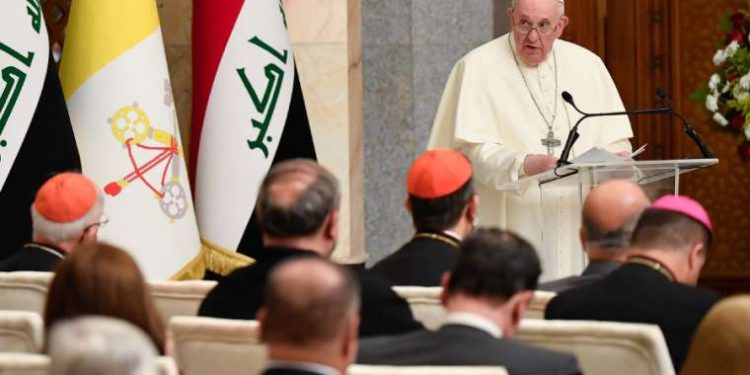 Pidato Paus Fransiskus di Irak: Nama Allah Tidak Bisa Dipakai untuk Membenarkan Kekerasan
