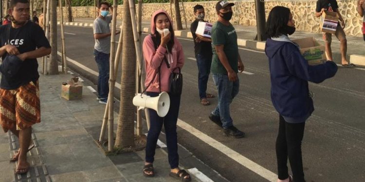 Orang Muda Lamaholot di Labuan Bajo Galang Dana untuk Penyintas Bencana Lembata-Flores Timur