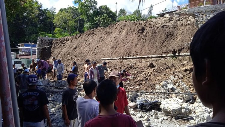 Tembok Penahan Bangunan Milik Gereja di Simalungun Runtuh, Menewaskan Tiga Orang