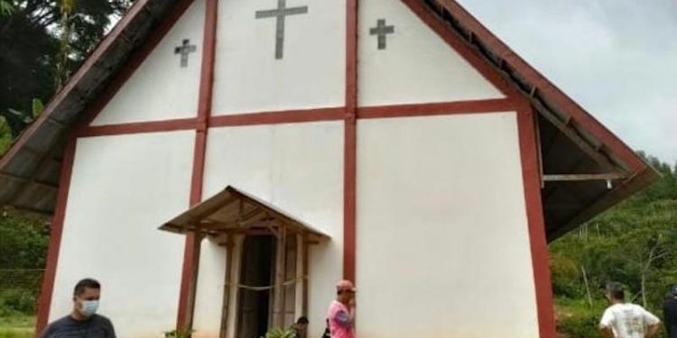 Pelaku Perusakan dan Pembakaran Gereja di Sulawesi Barat Gangguan Jiwa