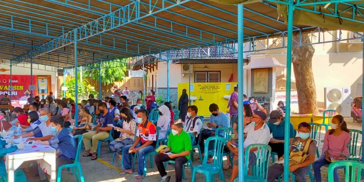 Gereja Katolik di Bojonegoro Jadi Lokasi Vaksin Covid-19
