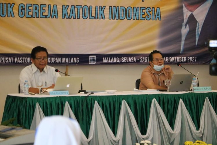 Simposium Nasional Konsep Pastoral Pastor Janssen CM, Profesor Armada CM: Perlu Rancang “Big Data”