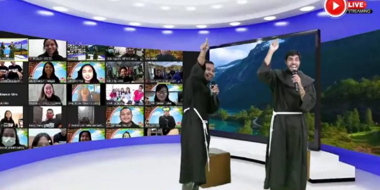 Temu Virtual OMK Fransiskan: Bersaudara Merawat Kehidupan