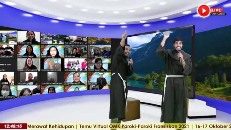 Temu Virtual OMK Fransiskan: Bersaudara Merawat Kehidupan
