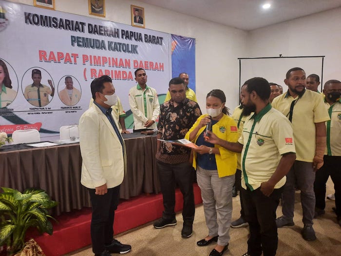 Stefanus Asat Gusma Deklarasi Maju Jadi Calon Ketua Pemuda Katolik