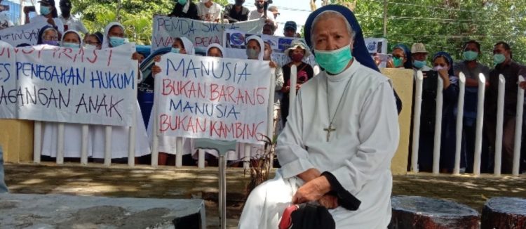 Pejuang Kemanusiaan Suster Eustochia, SSpS, Tutup Usia