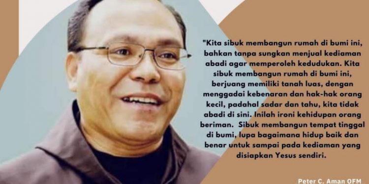 Cinta Membuatku Melapangkan Tempat di Hati: In Memoriam Pater Peter Canisius Aman OFM