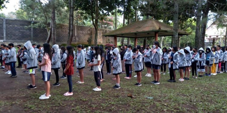 Ratusan Siswa SD Pangudi Luhur Ikut Retret sebagai Bekal di Era Digital