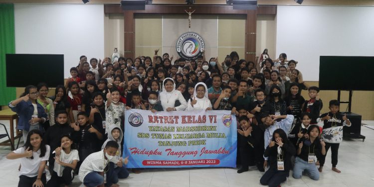 SD Katolik Marsudirini Gelar Retret untuk Bekali Siswa Memasuki Masa Remaja