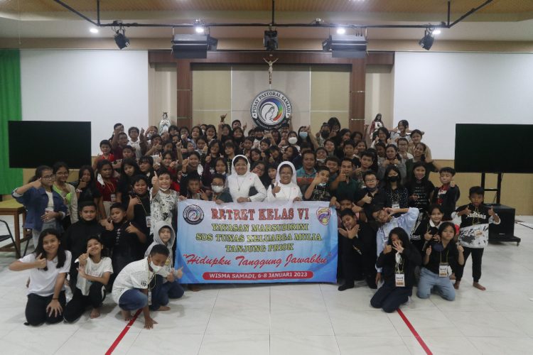 SD Katolik Marsudirini Gelar Retret untuk Bekali Siswa Memasuki Masa Remaja
