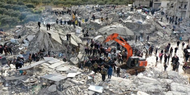 Lebih dari 5.000 Orang Tewas dalam Gempa Dahsyat  di Turki-Suriah