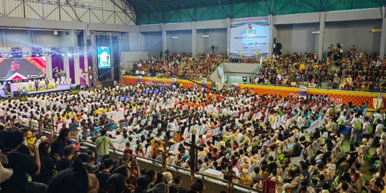 Ribuan Orang Muda Katolik Hadir di Indonesian Youth Day 3 Palembang