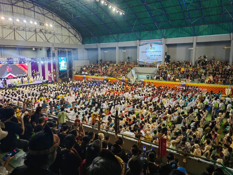 Ribuan Orang Muda Katolik Hadir di Indonesian Youth Day 3 Palembang