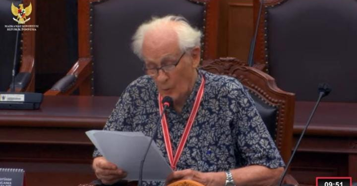 Jadi Saksi Ahli dalam Sengketa Pilpres di MK, Romo Franz Magnis-Suseno Sorot Etika Presiden