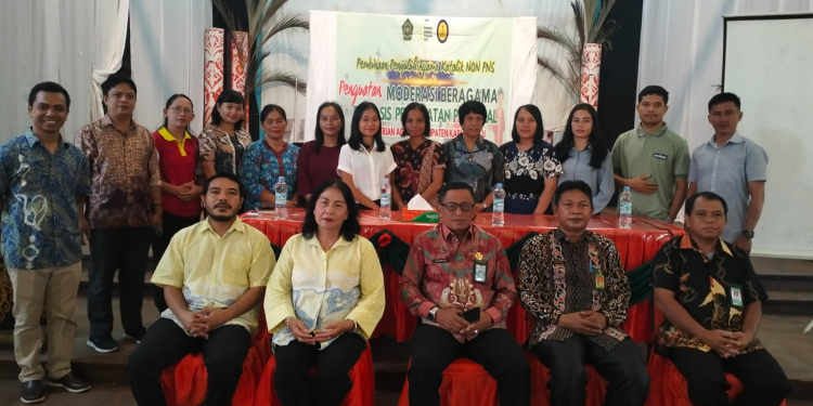 Penyuluh Agama Katolik Kapuas Hulu Diminta Jadi Suluh di Tengah Masyarakat