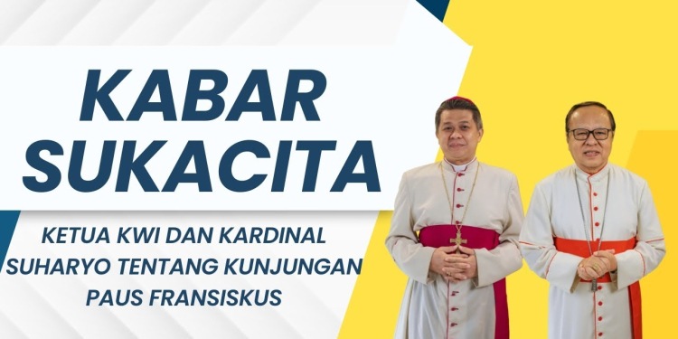 Diketuai Ignasius Jonan, KWI Rilis Nama-Nama Panitia Kunjungan Paus Fransiskus ke Indonesia