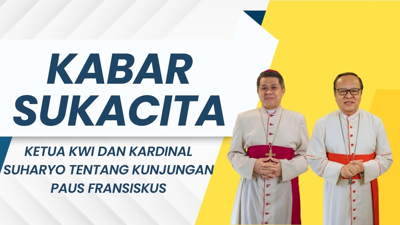 Diketuai Ignasius Jonan, KWI Rilis Nama-Nama Panitia Kunjungan Paus Fransiskus ke Indonesia