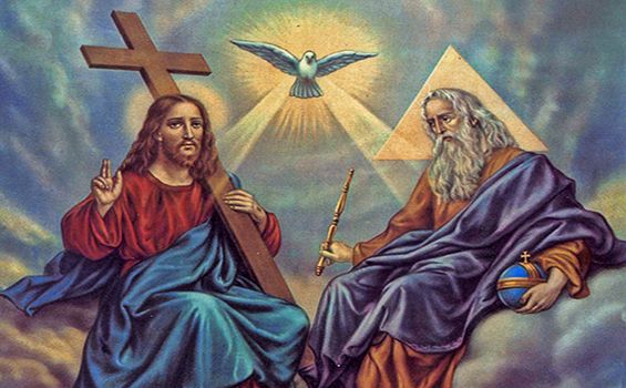 Gereja Katolik Ikon Allah Trinitas