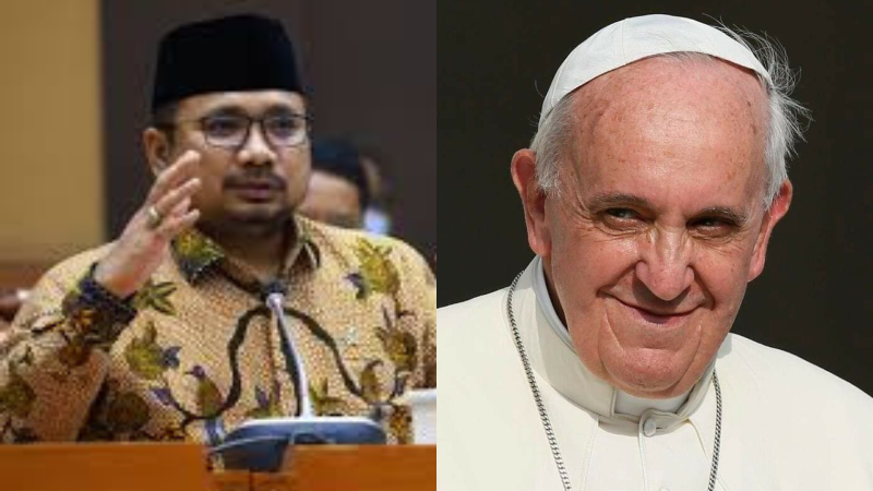 Menteri Agama: Paus Fransiskus Lawati Indonesia pada 3 September