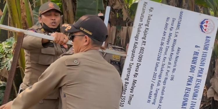 PGI Kecam Penyegelan Tempat Ibadah di Tangerang Usai Ibadah Jumat Agung