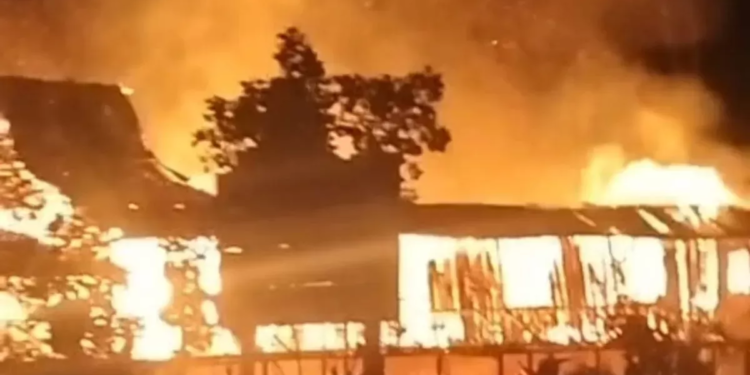 Gereja Katolik di Papua Hangus Terbakar, Polisi Sebut Dipicu Lilin yang Lupa Dipadamkan